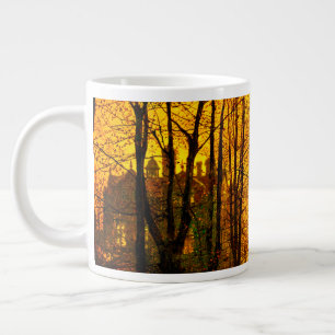 Taza De Café Gigante Octubre después del glow John Atkinson Grimshaw