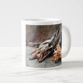 Taza De Café Gigante Ocultación de registro gigante Mug