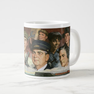 Taza De Café Gigante Ocupaciones empresariales, patriotismo vintage