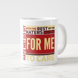 Taza De Café Gigante Odio - Gift Jumbo Mug