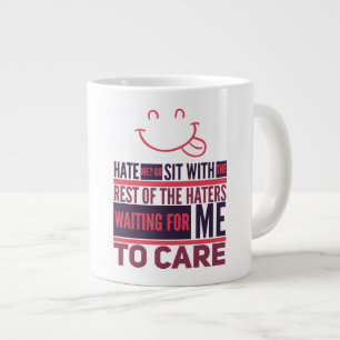 Taza De Café Gigante Odio - Gift Jumbo Mug