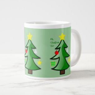 Taza De Café Gigante Oh Árbol de Navidad, nos encantan tus ramas de dif