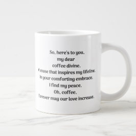 Taza De Café Gigante Oh café,