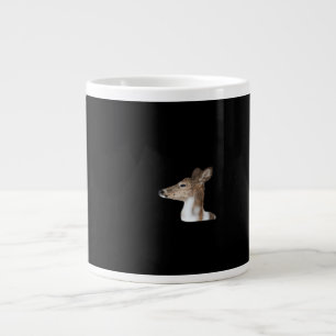 Taza De Café Gigante Oh Ciervo Diseño Mínimo Moderno