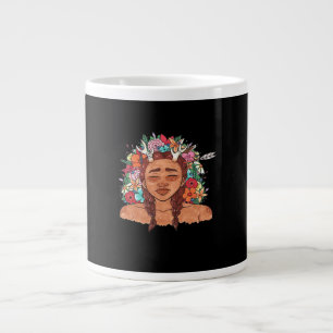 Taza De Café Gigante Oh Deer Estética Moderna