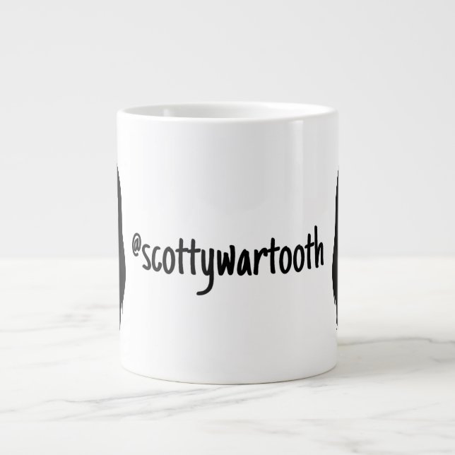 Taza De Café Gigante Oh My Dad (Frente)