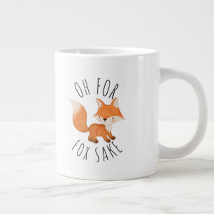 Taza De Café Gigante Oh por Fox Sake Coffee Mug