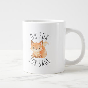 Taza De Café Gigante Oh por Fox         SakeCoffee Mug