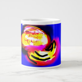 Taza De Café Gigante ola de medusas