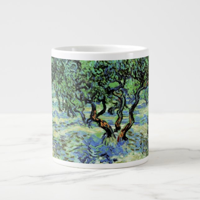 Taza De Café Gigante Olive Grove de Vincent van Gogh (Frente)