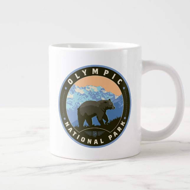 Taza De Café Gigante Olympic National Park (Derecha)