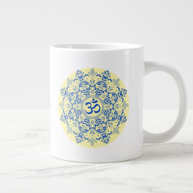 Taza De Café Gigante Om design (Derecha)