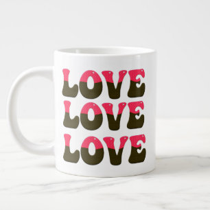 Taza De Café Gigante Ombre Love
