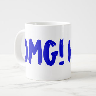 TAZA DE CAFÉ GIGANTE ¡OMG! ¿WTF?