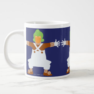 Taza De Café Gigante Oompa Loompa fuera de control