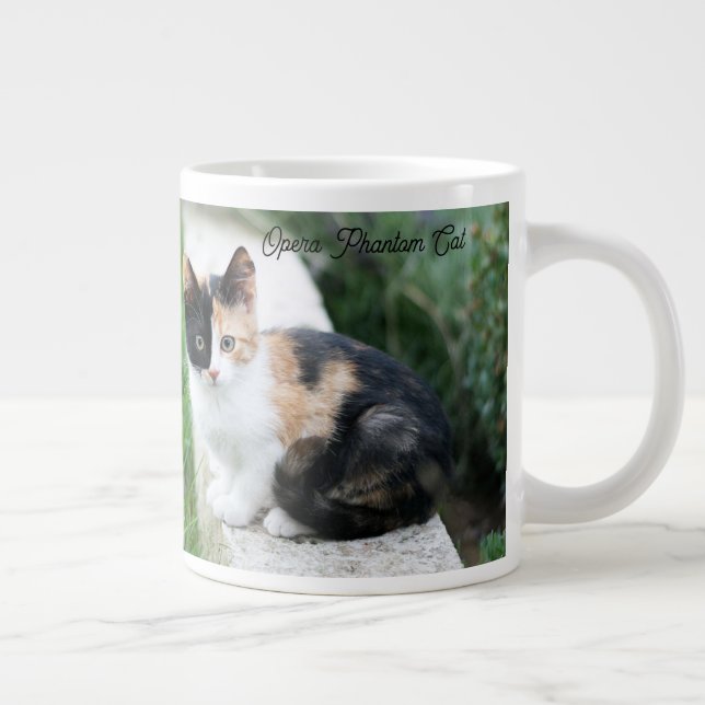 Taza De Café Gigante Opera Gato fantasma (Derecha)