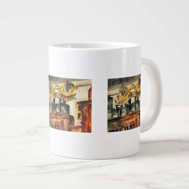 Taza De Café Gigante Óptica (Derecha)