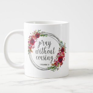 Taza De Café Gigante Ora Sin Cesar