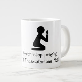Taza De Café Gigante Oración - Jumbo Mug