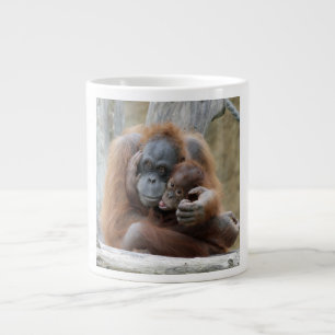 Taza De Café Gigante Orang Utan 001