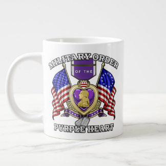 Taza De Café Gigante Orden Militar del Corazón Purpura