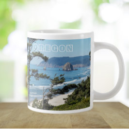 Taza De Café Gigante Oregon Coast Scenic Seascape