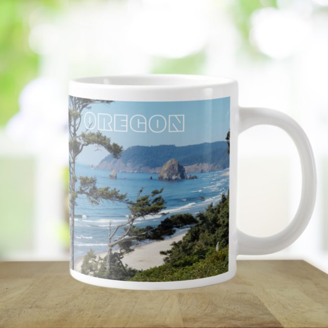 Taza De Café Gigante Oregon Coast Scenic Seascape (In Situ)