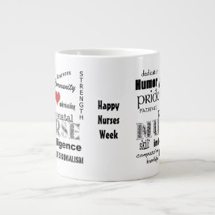 Taza De Café Gigante Orgullo-Cualidades Semana-Neonatales de la
