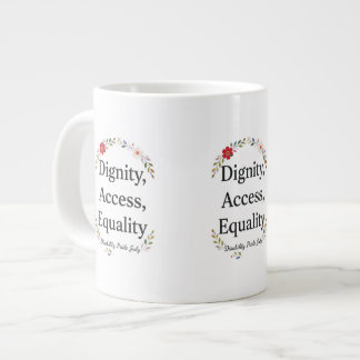 Taza De Café Gigante Orgullo de la discapacidad