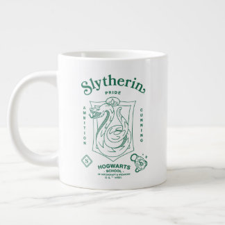 Taza De Café Gigante ORGULLO DE SLYTHERIN™ Ambición Astucia Escudo