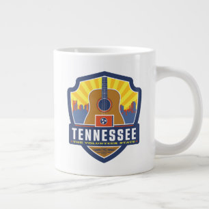 Taza De Café Gigante Orgullo del Estado   Tennessee