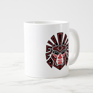 Taza De Café Gigante Orgullo guerrero azteca 02