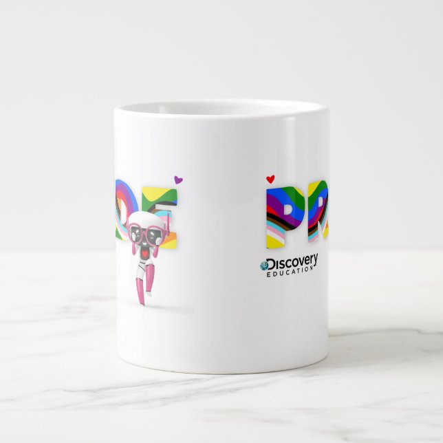 Taza De Café Gigante Orgullo Jumbo Mug (Frente)