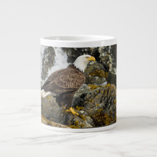 Taza De Café Gigante Orgulloso Bald Eagle