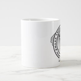 Taza De Café Gigante "ORGULLOSO E INFORMADO" 20oz