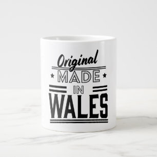 Taza De Café Gigante Original hecho en Gales