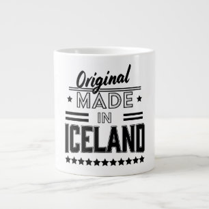 Taza De Café Gigante Original hecho en Islandia