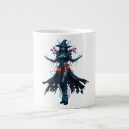 Taza De Café Gigante Oscuro hechicero Fantasy Mug