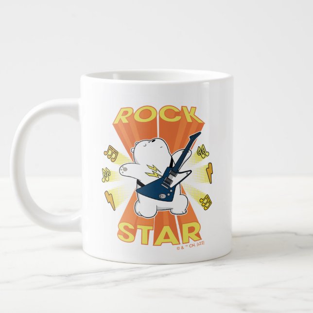 Taza De Café Gigante Oso de Hielo - Estrella de Rock (Izquierda)