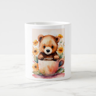 Taza De Café Gigante Oso de Teddy