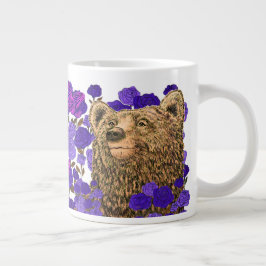 Taza De Café Gigante Oso Valiente