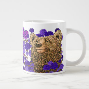 Taza De Café Gigante Oso valiente