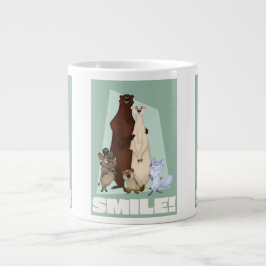 Taza De Café Gigante Osos sonrientes y su cacareo