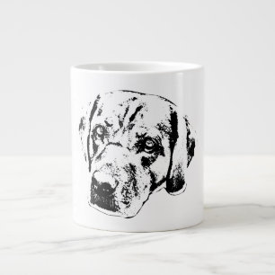 Taza De Café Gigante Otoño, corazón leal