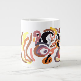 Taza De Café Gigante otoño de Acción de Gracias
