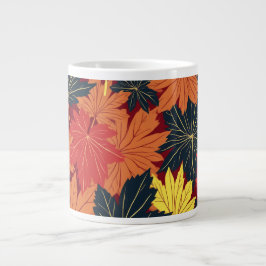 Taza De Café Gigante Otoño deja un café gigante