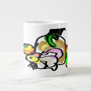 Taza De Café Gigante Otoño del ratón