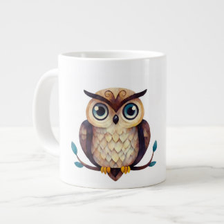 Taza De Café Gigante Owl Mug