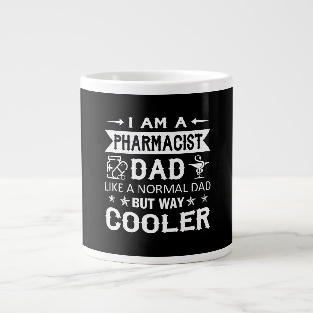 Taza De Café Gigante Padre Farmacéutico (Frente)