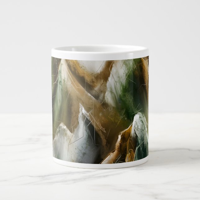 Taza De Café Gigante Painted Mountains  (Frente)